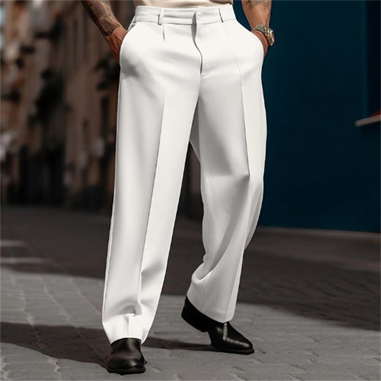 Corvano - High Waist Wide Leg Suit Trousers Smart Occasions — view 10 of 10