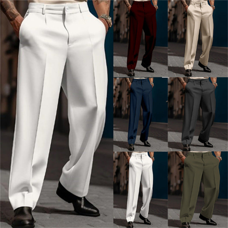 Corvano - High Waist Wide Leg Suit Trousers Smart Occasions — view 2 of 10