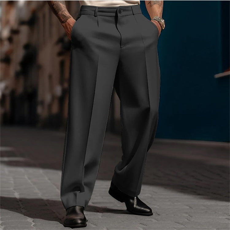 Corvano - High Waist Wide Leg Suit Trousers Smart Occasions — view 4 of 10