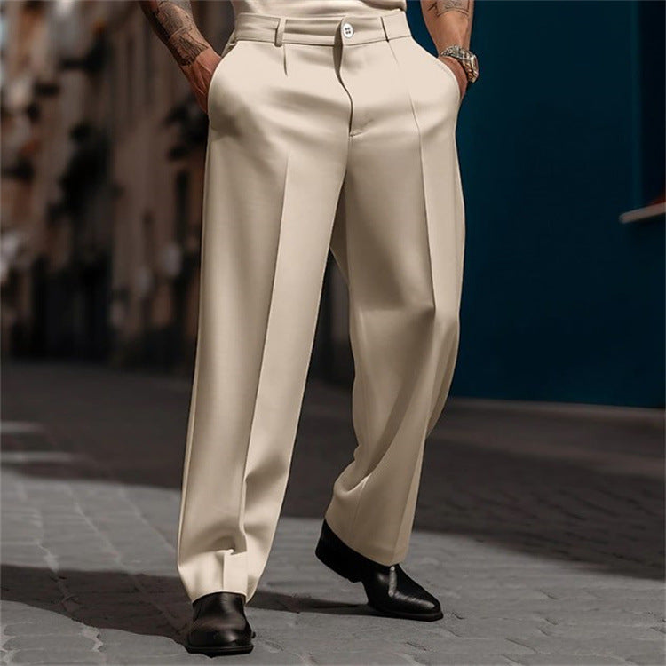 Corvano - High Waist Wide Leg Suit Trousers Smart Occasions — view 5 of 10