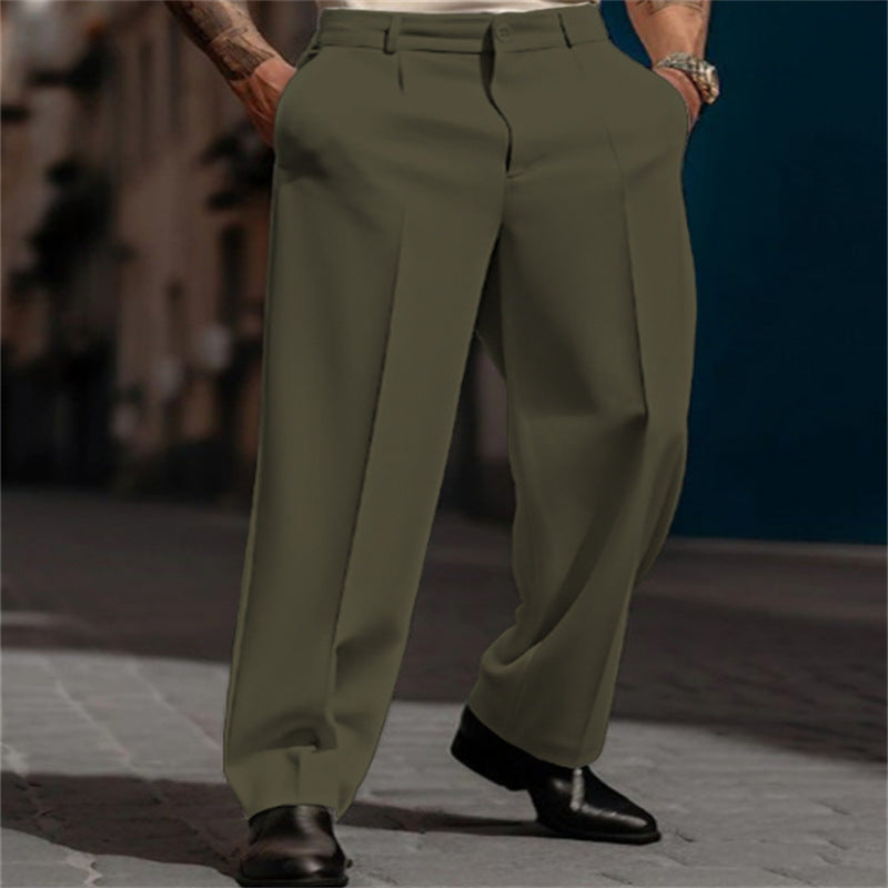 Corvano - High Waist Wide Leg Suit Trousers Smart Occasions — view 6 of 10