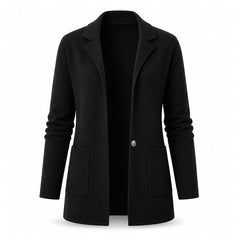 Corvellina - Knit Lapel Cardigan Everyday Layering