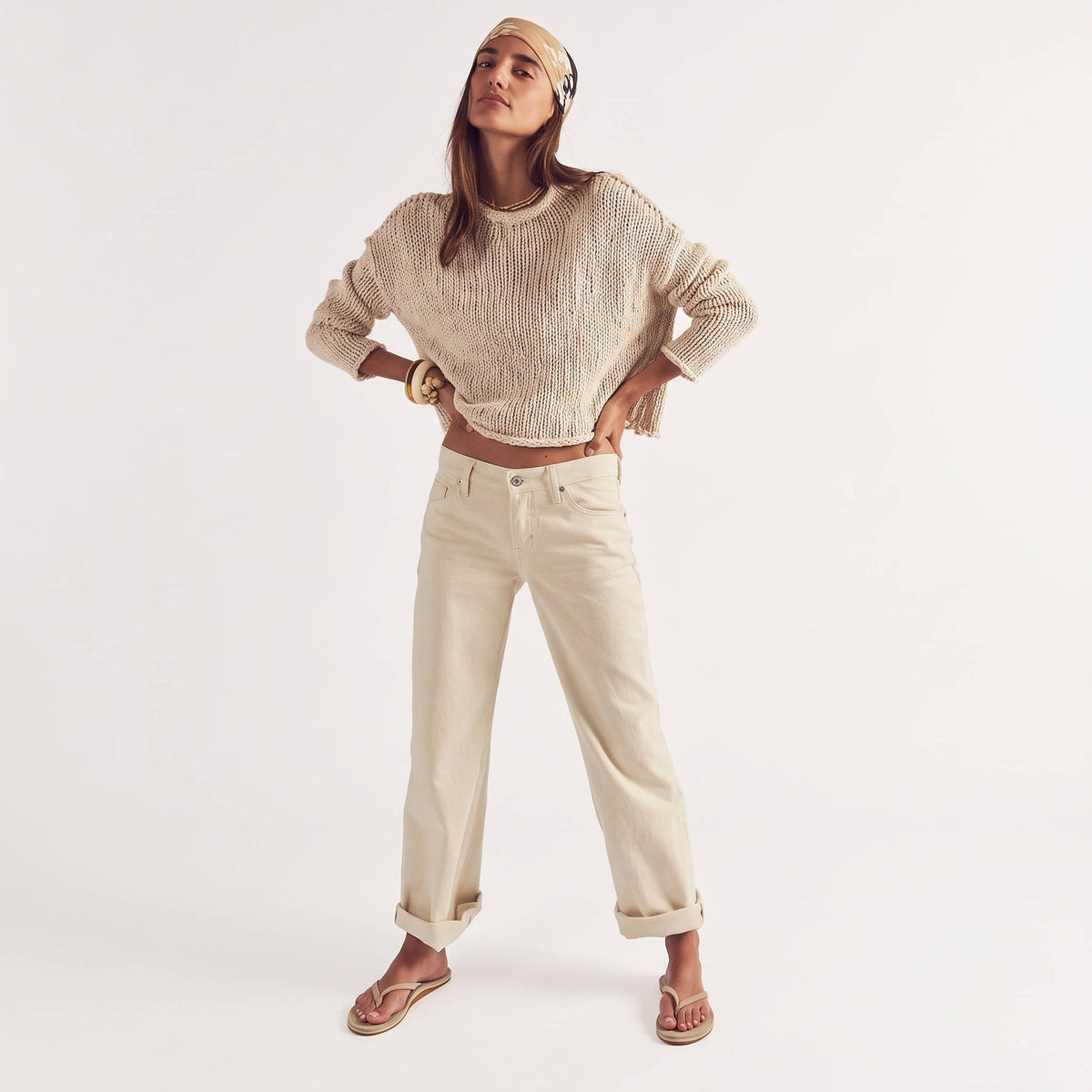 Corvellyn - Oversized Rollneck Pullover Casual Weekend Wear — view 3 of 6