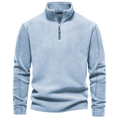 Corvenna - Structured Collared Pullover Smart Casual Layering — view 10 of 10