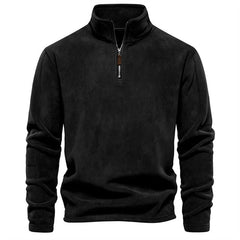 Corvenna - Structured Collared Pullover Smart Casual Layering — view 2 of 10