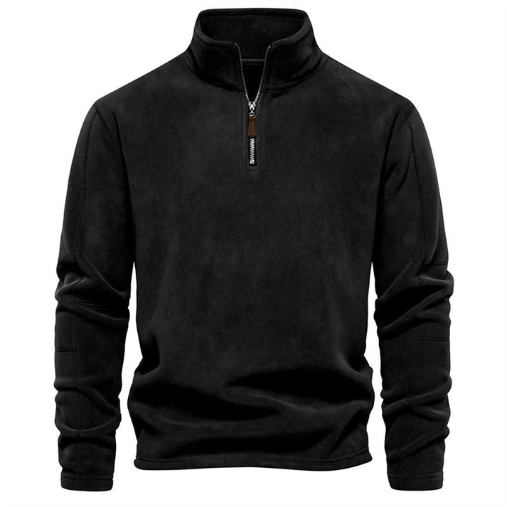 Corvenna - Structured Collared Pullover Smart Casual Layering — view 2 of 10