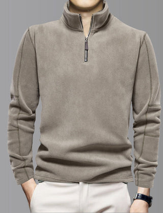 Corvenna - Structured Collared Pullover Smart Casual Layering — view 4 of 10