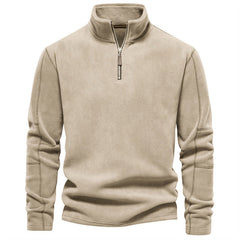 Corvenna - Structured Collared Pullover Smart Casual Layering — view 9 of 10