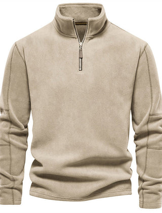 Corvenna - Structured Collared Pullover Smart Casual Layering — view 9 of 10