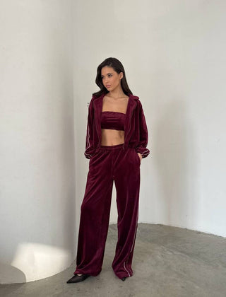 Corvessa - Velvet Co-ord Set For Relaxed Evenings — view 6 of 8