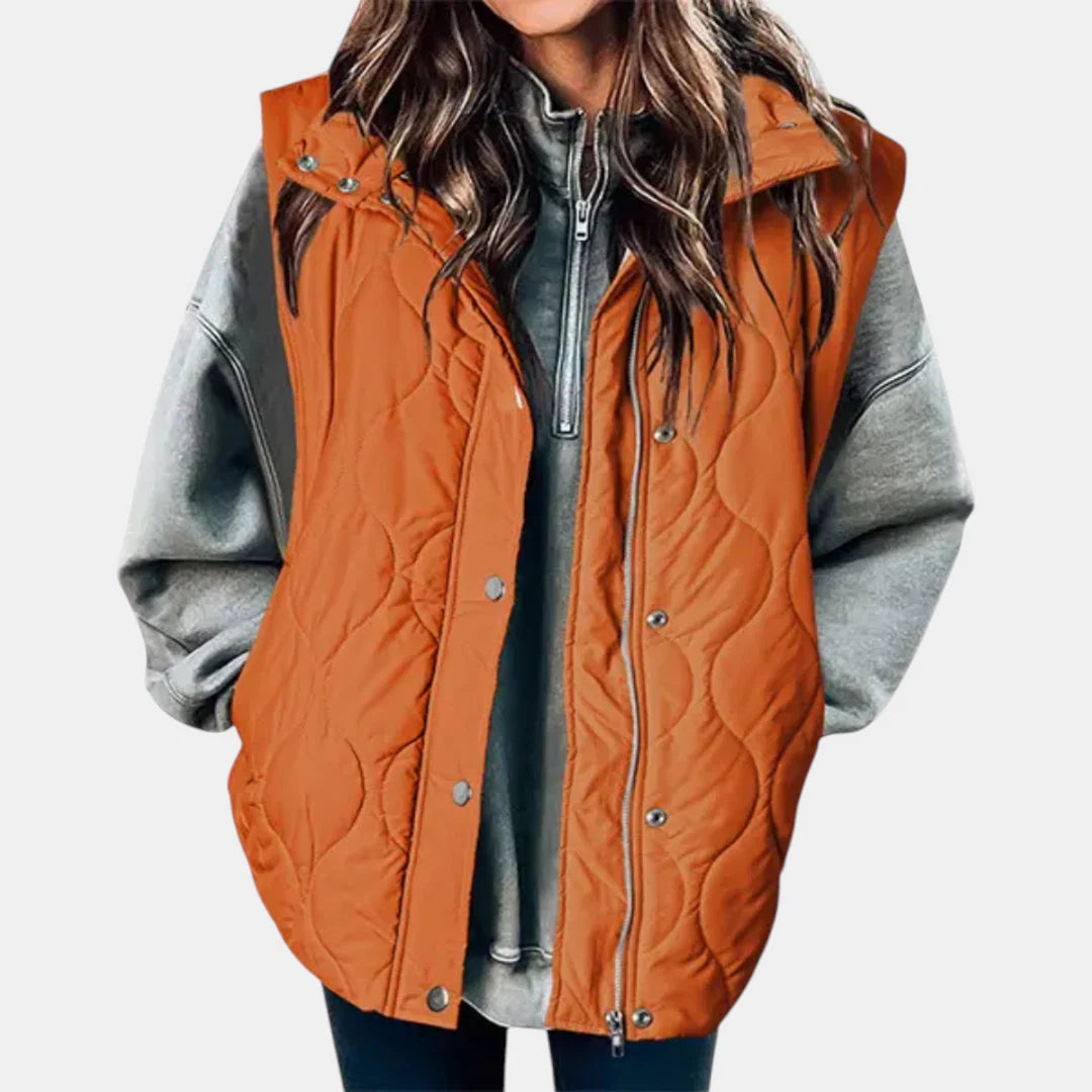 Corvetta - Quilted Zip Vest Everyday Layering — view 4 of 10