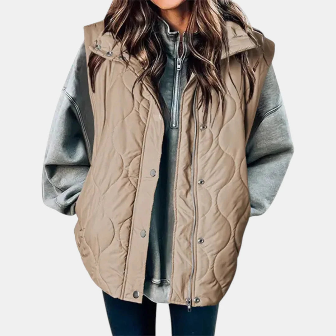 Corvetta - Quilted Zip Vest Everyday Layering — view 5 of 10