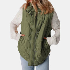 Corvetta - Quilted Zip Vest Everyday Layering — view 8 of 10