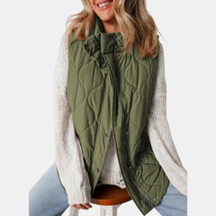 Corvetta - Quilted Zip Vest Everyday Layering — view 9 of 10