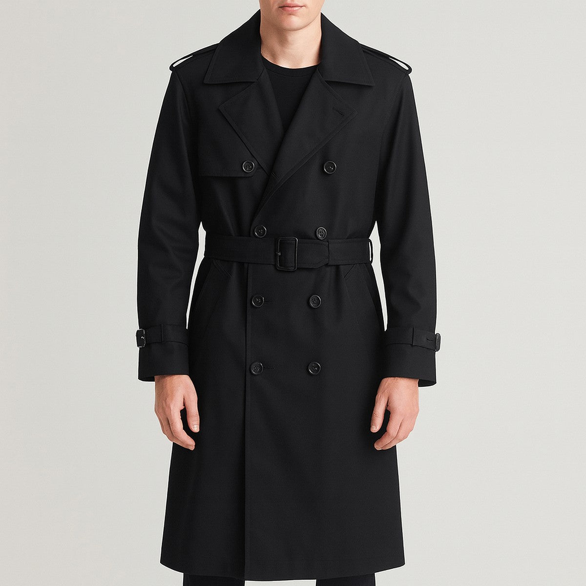 Corviano - Belted Trench Coat Spring Autumn Layering — view 2 of 4