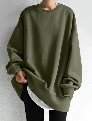 Cosswell - Relaxed Oversized Textured Sweater Everyday Layering — view 3 of 6