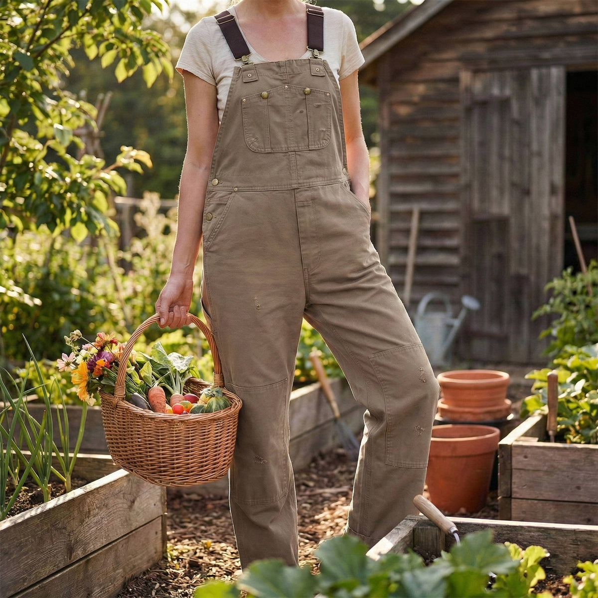 Coverdale - Canvas Bib Overalls For Weekend Work — view 8 of 10