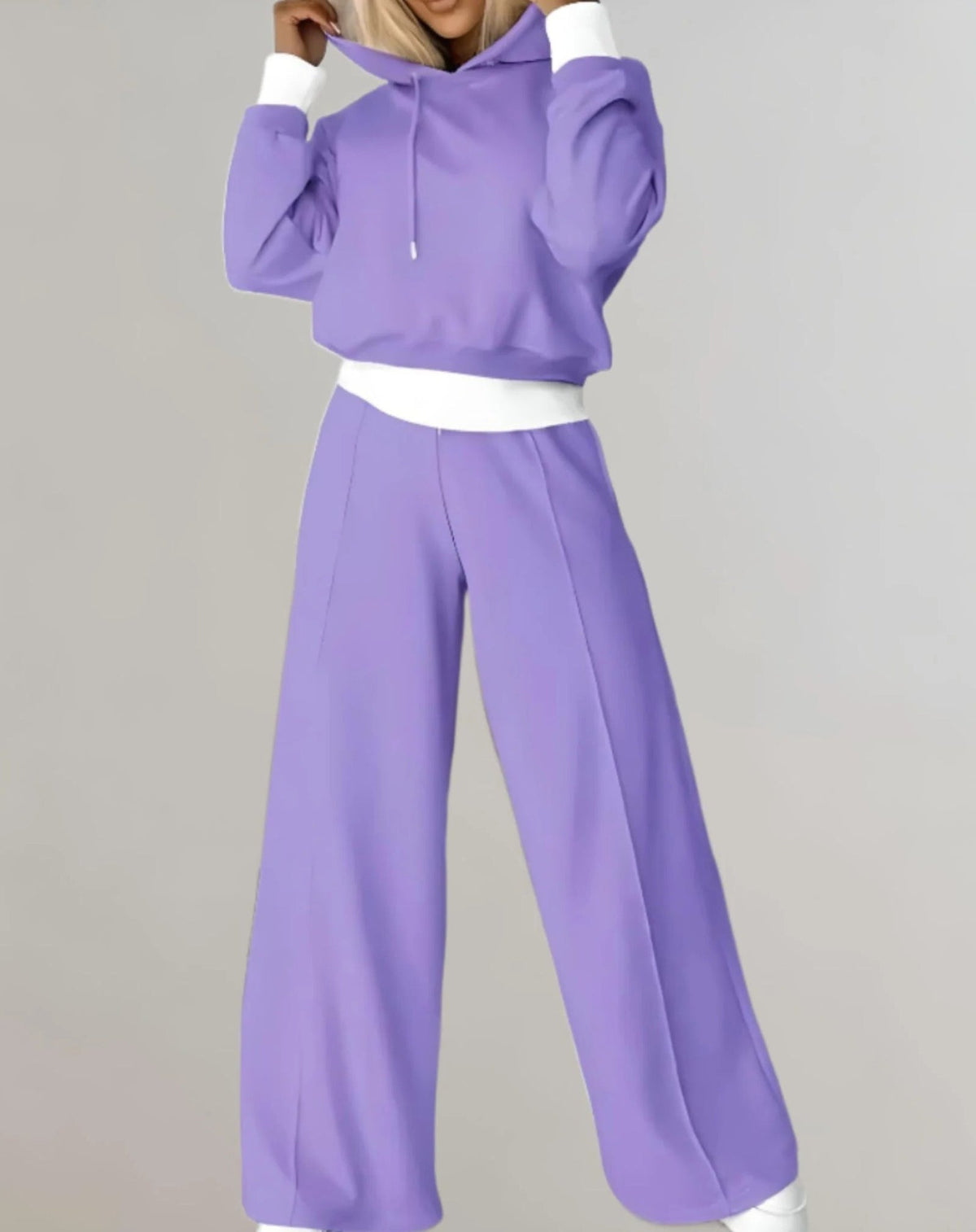Duetta - Cropped Top And Jogger Set For Everyday Wear — view 2 of 6