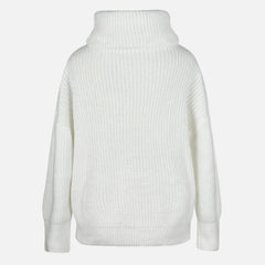Duskera - Cowl Neck Knit Sweater Cold Weather Layering — view 6 of 9