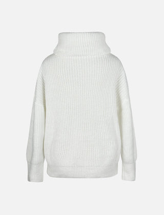 Duskera - Cowl Neck Knit Sweater Cold Weather Layering — view 6 of 9