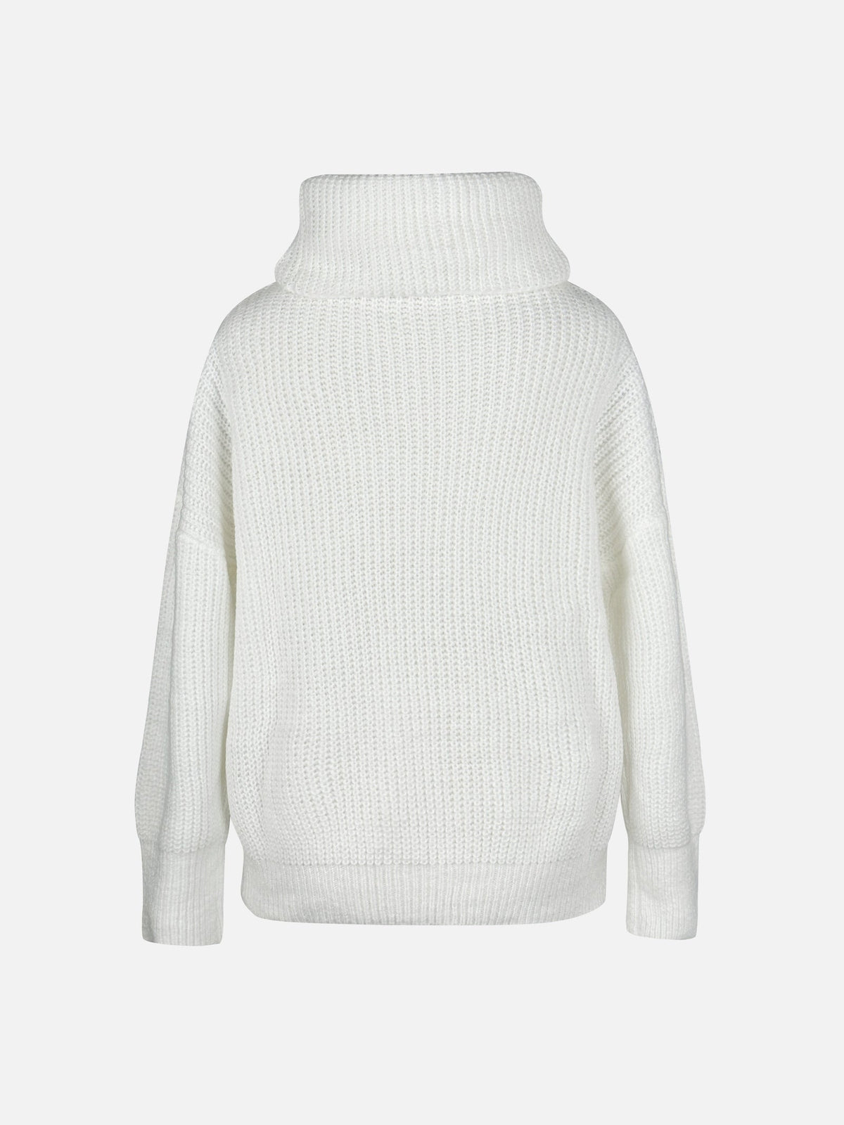 Duskera - Cowl Neck Knit Sweater Cold Weather Layering — view 6 of 9
