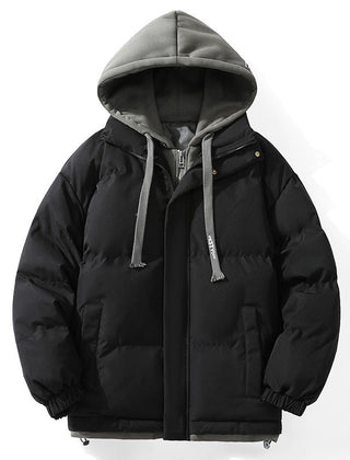Duvano - Quilted Hooded Jacket Cold Weather Layering — view 7 of 9