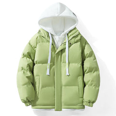 Duvano - Quilted Hooded Jacket Cold Weather Layering — view 8 of 9