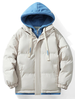 Duvano - Quilted Hooded Jacket Cold Weather Layering — view 9 of 9
