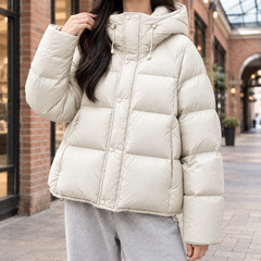 Duvella - Hooded Down Puffer Jacket Cold Weather Wear — view 3 of 5