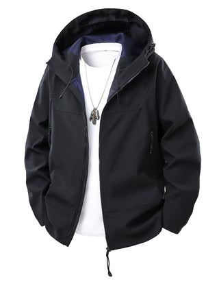 Elowind - Softshell Hooded Jacket Cool Weather Layering — view 10 of 10