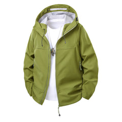 Elowind - Softshell Hooded Jacket Cool Weather Layering — view 3 of 10