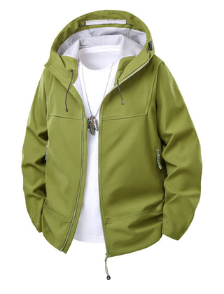 Elowind - Softshell Hooded Jacket Cool Weather Layering — view 3 of 10