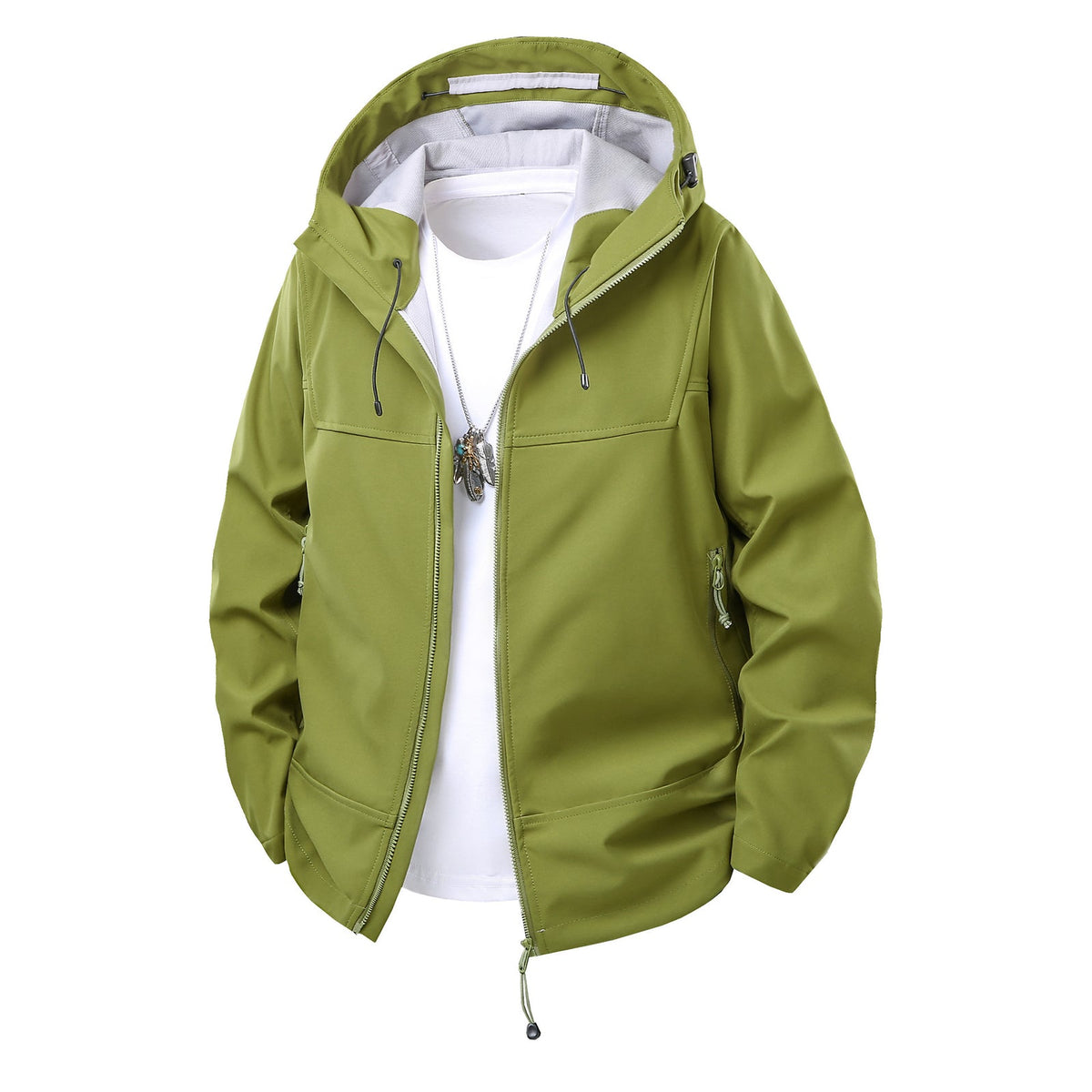 Elowind - Softshell Hooded Jacket Cool Weather Layering — view 3 of 10