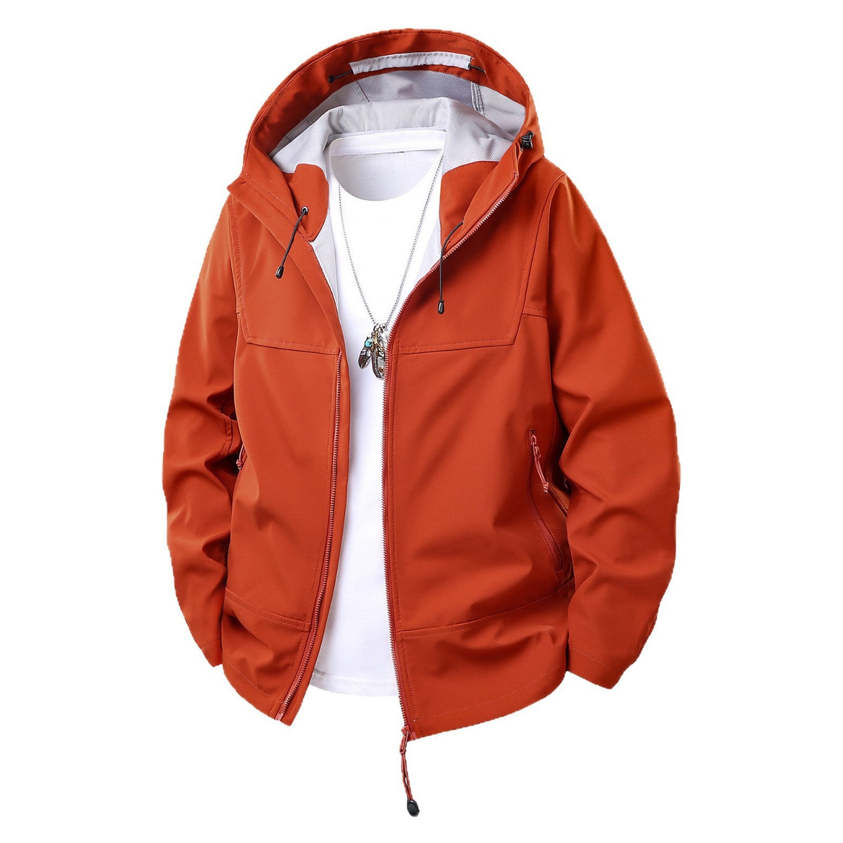 Elowind - Softshell Hooded Jacket Cool Weather Layering — view 5 of 10