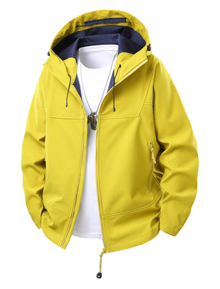 Elowind - Softshell Hooded Jacket Cool Weather Layering — view 6 of 10