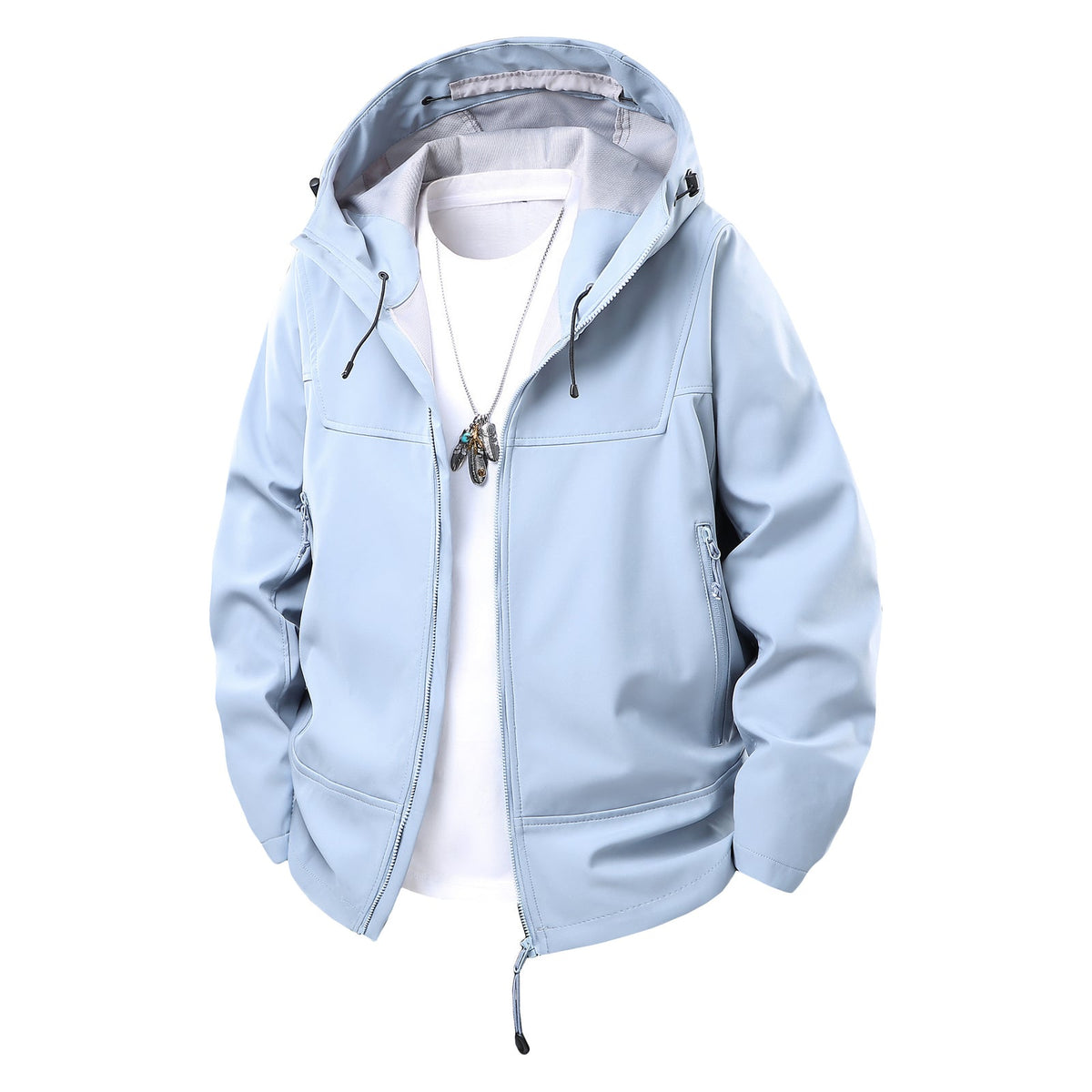 Elowind - Softshell Hooded Jacket Cool Weather Layering — view 8 of 10