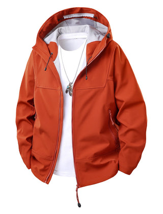 Elowind - Softshell Hooded Jacket Cool Weather Layering — view 9 of 10