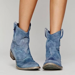 Estarra - Slip-On Ankle Booties For Everyday Wear