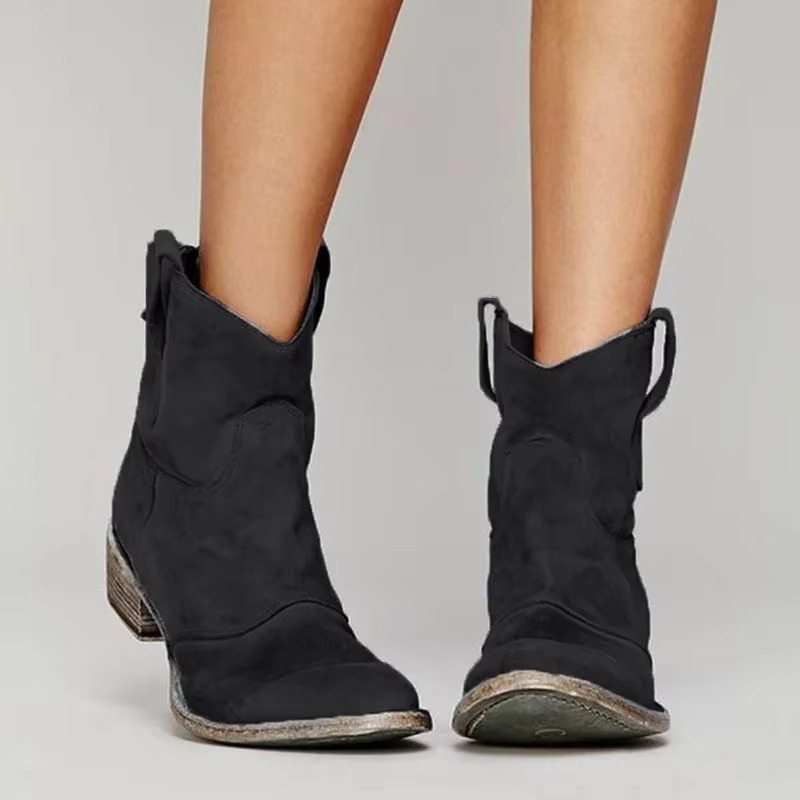Estarra - Slip-On Ankle Booties For Everyday Wear — view 3 of 5