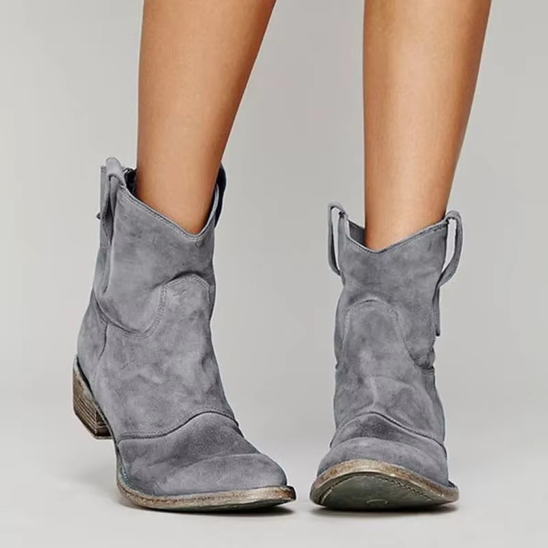 Estarra - Slip-On Ankle Booties For Everyday Wear — view 4 of 5