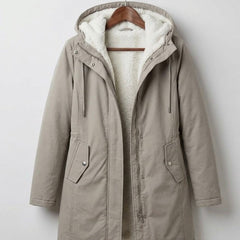 Fenmara - Long-Line Hooded Coat Winter Commuting — view 2 of 10