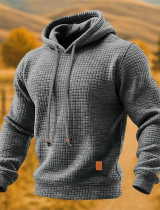 Fenmoor - Textured Pullover Hoodie Cool Weather Everyday Wear — view 2 of 5