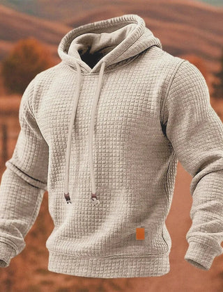 Fenmoor - Textured Pullover Hoodie Cool Weather Everyday Wear — view 3 of 5