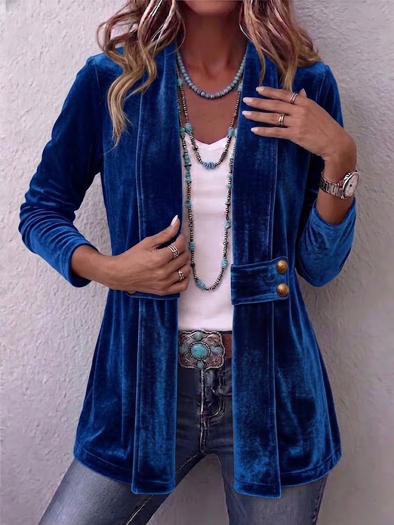 Fenmora - Open Front Jacket Layering Piece For Evenings — view 3 of 8