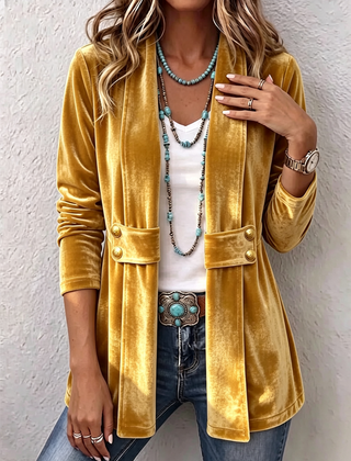 Fenmora - Open Front Jacket Layering Piece For Evenings — view 5 of 8