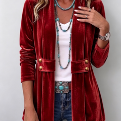 Fenmora - Open Front Jacket Layering Piece For Evenings — view 6 of 8
