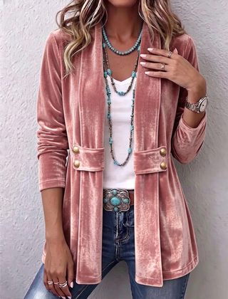 Fenmora - Open Front Jacket Layering Piece For Evenings — view 7 of 8
