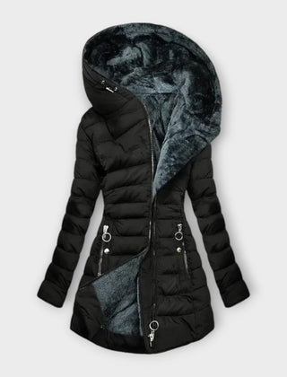Frostvale - Long Quilted Puffer Coat Winter Wear — view 2 of 3