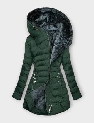 Frostvale - Long Quilted Puffer Coat Winter Wear — view 3 of 3