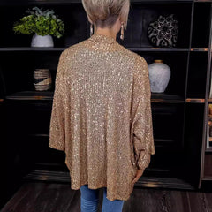 Glimmera - Sequin Embellished Cardigan Festive Evening Wear — view 4 of 9